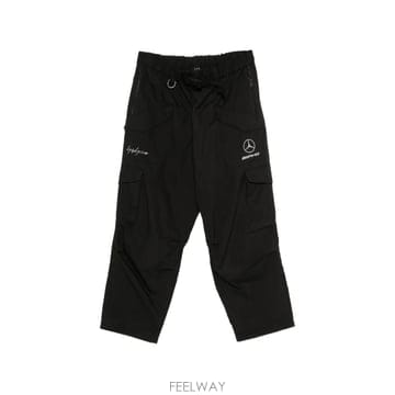 요지 야마모토 X 메르세데스 AMG 페트로나스 포켓 팬츠 블랙