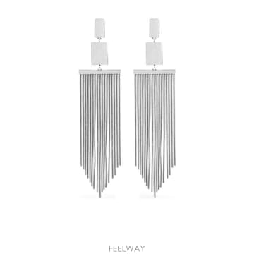 이자벨마랑 프린지 이어링 SILVER