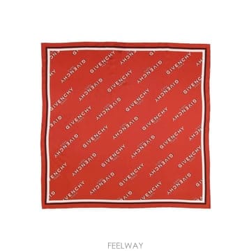 지방시 시그니처 프린트 스카프