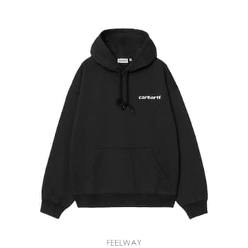 칼하트 그래픽 프린트 후디