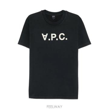 당일배송 아페쎄 로고 디테일 티셔츠