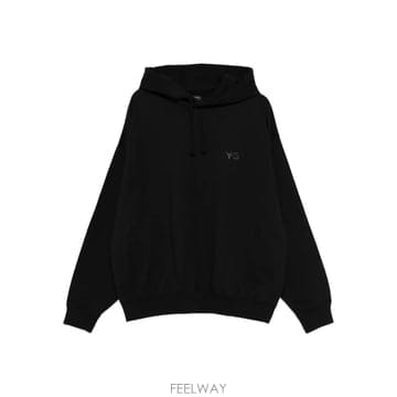 당일배송 요지야마모토 로고 후디