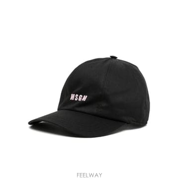 당일배송 엠에스지엠 로고 자수 캡 모자