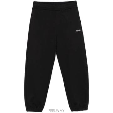엠에스지엠 로고 프린트 트랙팬츠
