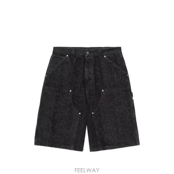 당일배송 칼하트 OG 더블 니 스네이크 프린트 쇼츠
