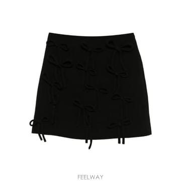 엠에스지엠 스커트 블랙