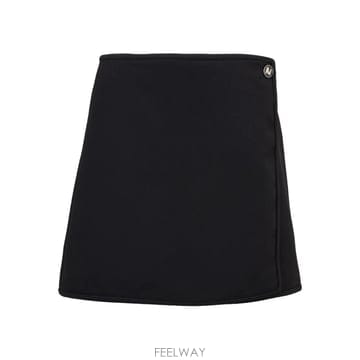 당일배송 엠에스지엠 버튼 잠금 미니 스커트