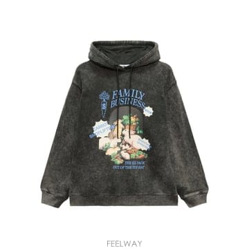 엠에스지엠 MSGM 그래픽 프린트 후드티