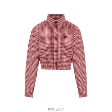 Vetements ���Ϲ�� ��Ʈ�� üũ ũ�� ž���Ϲ�� ��Ʈ�� üũ ũ�� ž