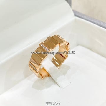 디올 53 젬디올 핑크골드 다이아 반지 Y72600