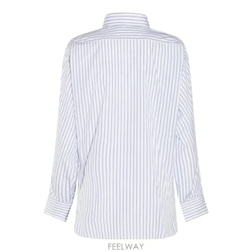 메종 마르지엘라 화이트 코튼 셔츠 S50DT0049M35311001 B0561577461