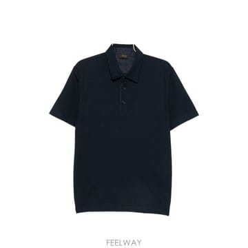 브리오니 피케 코튼 폴로 셔츠 UJWA0LPA6274100 B0712265317