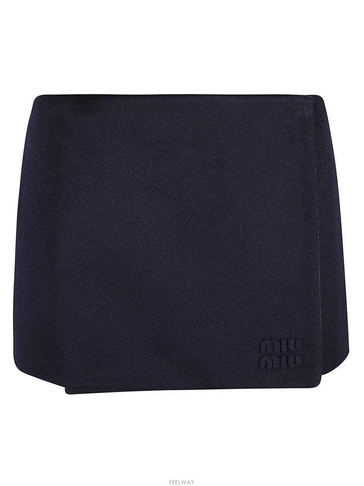 Miu Miu �̿�̿� �̴Ͻ�ĿƮ WITH �ΰ� MG2595181BF005R B0191919569�̿�̿� �̴Ͻ�ĿƮ WITH �ΰ� MG2595181BF005R B0191919