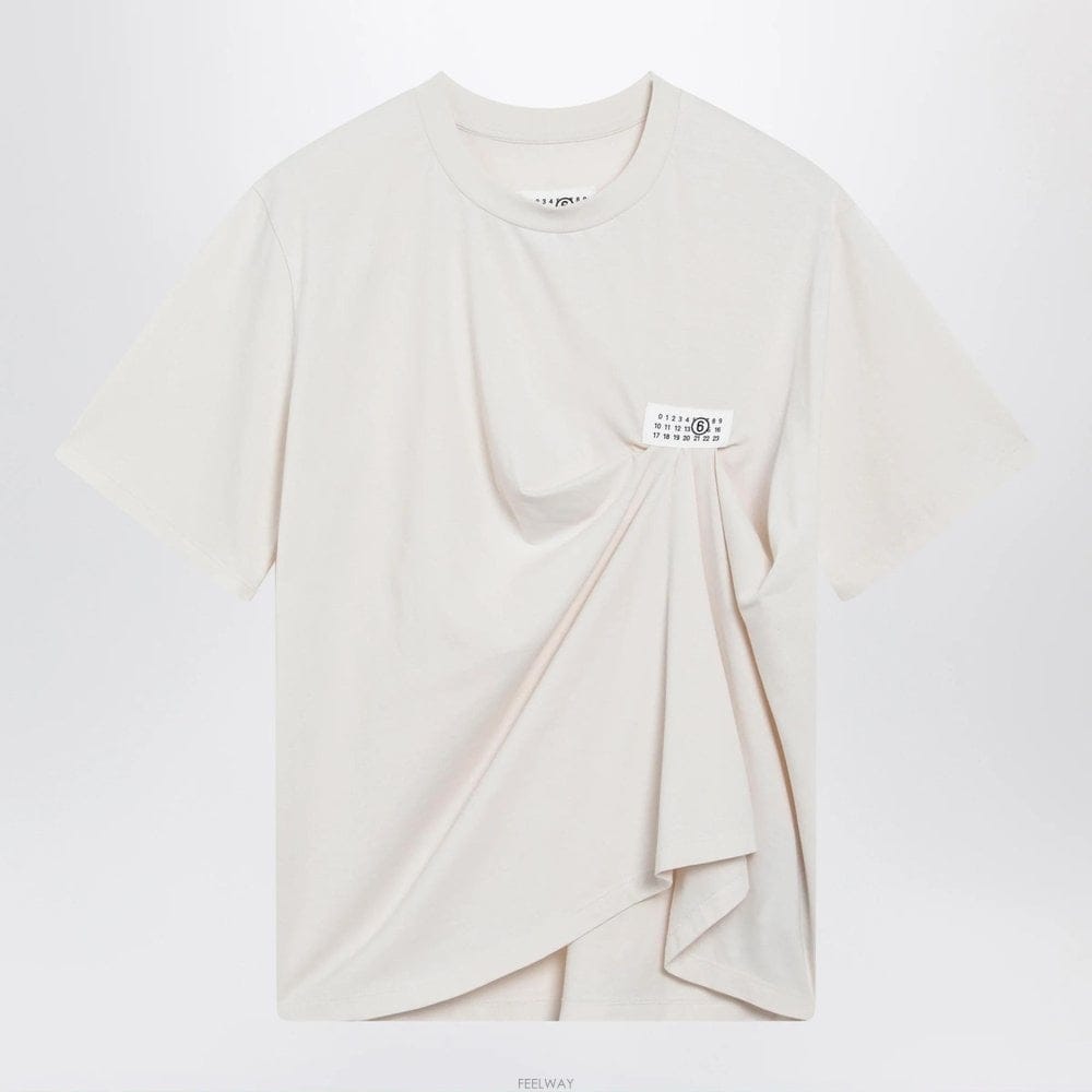 Maison Margiela 26 F/W MM6 ���� ���������� ECRU �巹���� Ƽ���� WITH B005206790026 F/W MM6 ���� ���������� ECRU �巹���� Ƽ���� WITH B