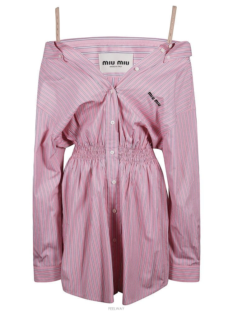 Miu Miu �̿�̿� ĳ�ù̾� �巹�� MF6125180UF0028 B0191919565�̿�̿� ĳ�ù̾� �巹�� MF6125180UF0028 B0191919565