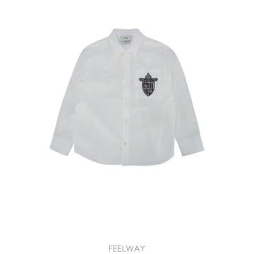 펜디 와이셔츠 포플린 (KIDS 상품) JMC200A31W F0TU B0441815952