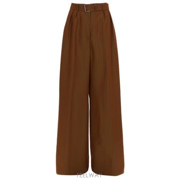 26 S/S 드리스 반 노튼 판탈로네 SARTORIALE 콘 벨트 1 B0041989373