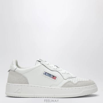 26 F/W 오트리 MEDALIST 로우 스니커즈 인 화이트 레더 & B0052067832