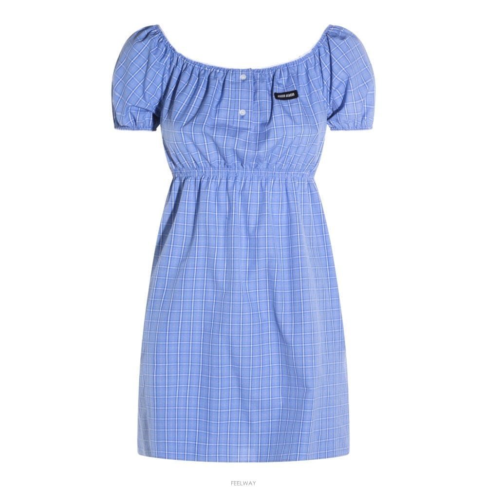 Miu Miu �̿�̿� ����Ʈ ���� ��ư �巹�� MF6225SOOO183AF007 B0481939199�̿�̿� ����Ʈ ���� ��ư �巹�� MF6225SOOO183AF007 B0
