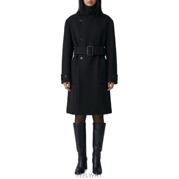 26 F/W 르메르 블랙 핏 랩 코트 CO1155LF1700BK999 B0022265397