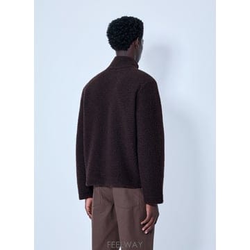 26 F/W 몽클레어 후리스 풀오버 WITH 스냅 패스닝 L2091  B0112264640