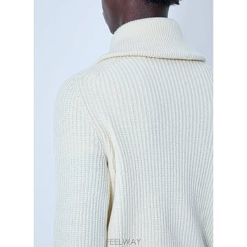 26 F/W 몽클레어 리브드 코튼 스웨터 L2091 9F00003 M B0112264643