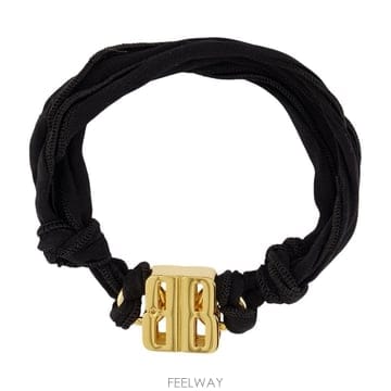 26 F/W 발렌시아가 나노 리본 BB 팔찌 발렌시아가 메탈 골드 8 B0732237933