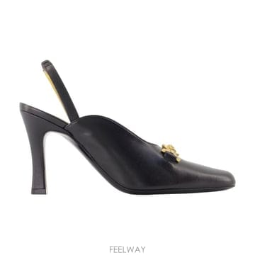 26 F/W 베르사체 T90 펌프스 VERSACE 레더 블랙 1025 B0732254350