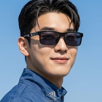 아디다스 스포츠 선글라스 SP0023 F 01A 블랙 뿔테 아시안핏
