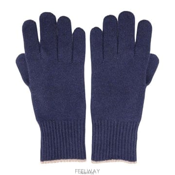 26 FW 브루넬로 쿠치넬리 콘트라스트 트리밍 니트 글러브 CU715 M2293118