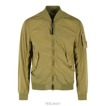 26SS C P  Company 그린 Polyamide Blend 자켓 20CMOW152A005864G644