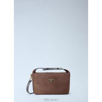 26 FW 프라다 여성 Re Nylon Cherie 미니 핸드백 pra0265021brn