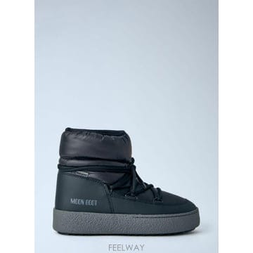 26 FW Moon Boot 여성 Ltrack Low Nylon WP 부츠 mnb0366023blk