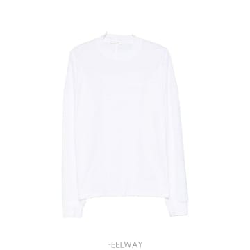 더 로우 DOLINO 코튼 크루넥 스웨터 612K788WHT B0712266140