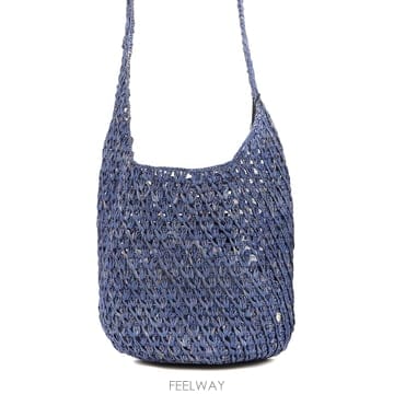 (BAG52301 LAPIS) 여성 라니 라피아 스몰 숄더백 26SS
