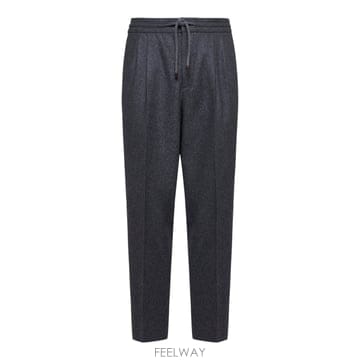 26 FW 브루넬로 쿠치넬리 드로스트링 엘라스틱 웨이스트 팬츠 C004 M038PE1710