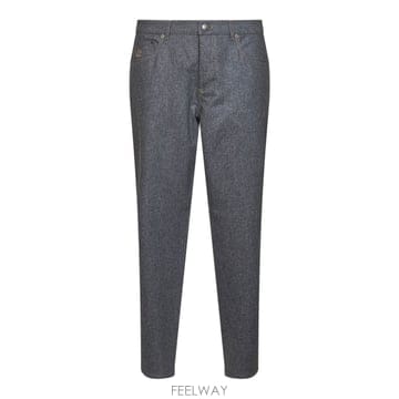26 FW 브루넬로 쿠치넬리 로고 패치 진 CBE80 M038PF1012