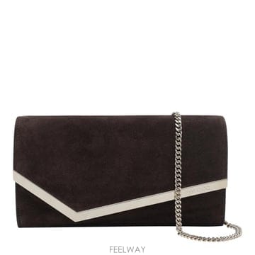 Jimmy Choo FW26[������] Ŭ��ġ�� EMMIE SUECHOCOLATE LIGHT GOLD [B0]FW26[������] Ŭ��ġ�� EMMIE SUECHOCOLATE LIGHT GOLD [B