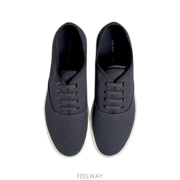 더 로우 FYNN 코튼 스니커즈 블루