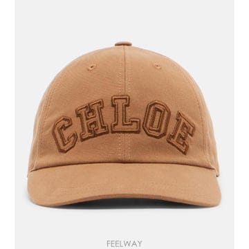 국내출고 끌로에 Chloe Signature 캔버스 베이스볼 캡