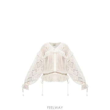 당일배송 이자벨마랑 브로드리 앙글레즈 러플 드레스