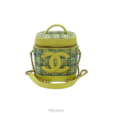 샤넬 Chanel AS0323 그린 CC 매니아 타임리스 코스메틱 베니티백 (27번대)