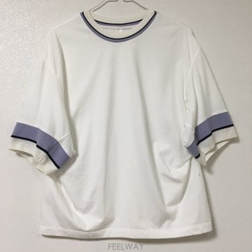 KUHO 구호 텍스처 니티드 티셔츠