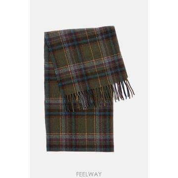 26 F/W 폴로 랄프로렌 타탄 울 스카프 WITH 프린지 44995 B0032242420
