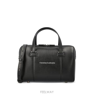 크리스찬 루부탱 스몰 레더 더플 백 3265249BK01 B0712266649