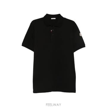 몽클레어 로고 코튼 폴로 셔츠 L20918A0001789A16999 B0712266651