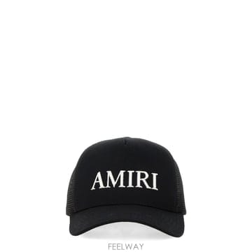 아미리 코튼 모자 블랙