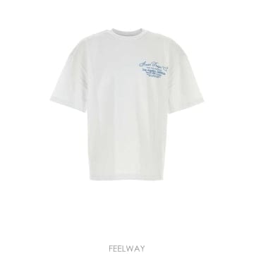아미리 드리머 체인 스티치 OS 티셔츠 AM426JR003 WHIT B0442265760