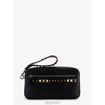 발렌티노 VALENTINO 가라바니 레더 클러치 8Y2P0AX0VT B0652266932