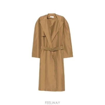 더 로우 여성 아마폴라 실크 코트